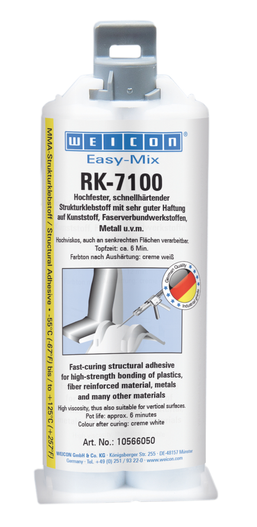 Easy-Mix RK-7100 | Acryl structurele lijm, snelle uitharding