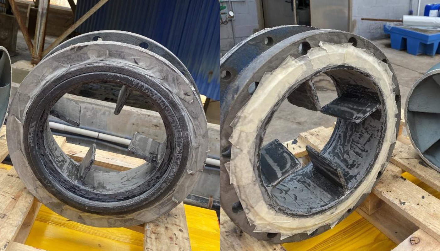 duct, mech, coupling, rubber, gasket