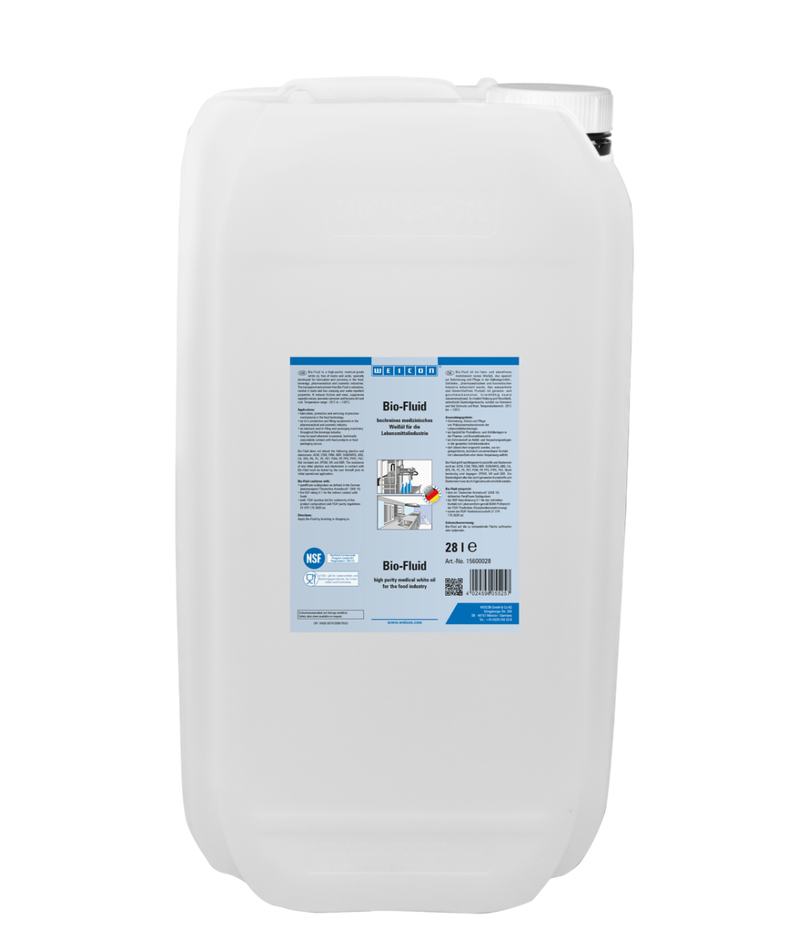 Bio-Fluid | Smeer- en onderhoudsolie voor de voedingsmiddelenindustrie NSF H1
