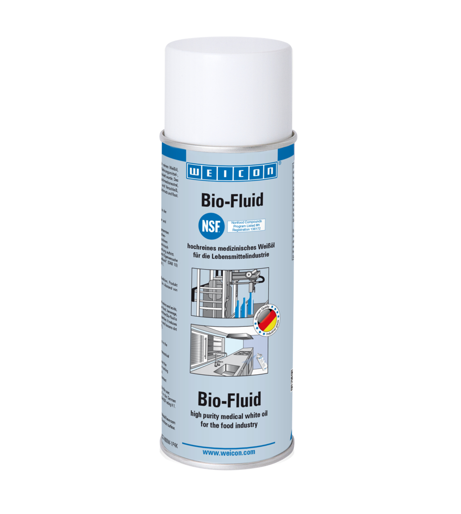 Bio-Fluid | Smeer- en onderhoudsolie voor de voedingsmiddelensector NSF H1