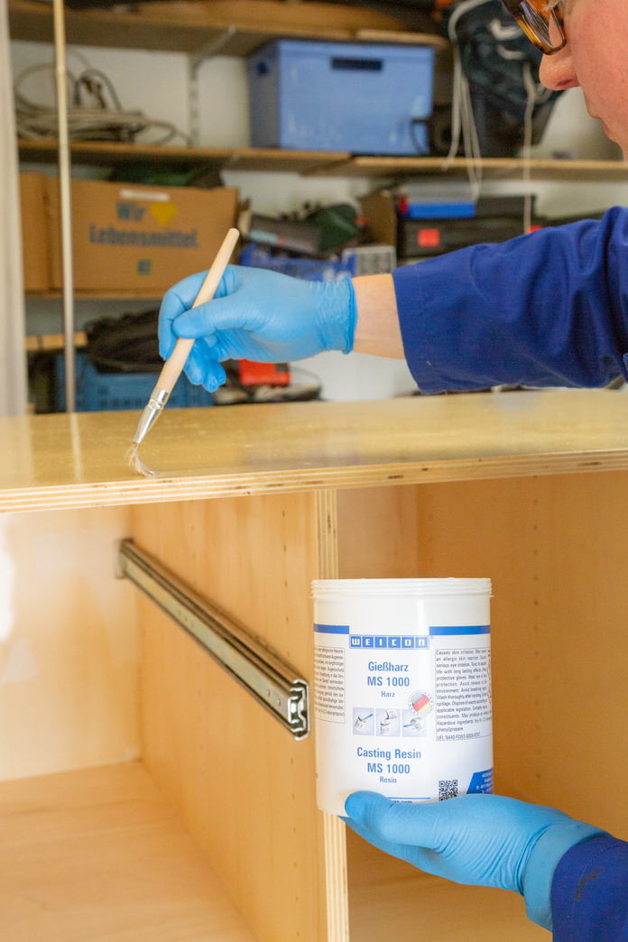 WEICON Giethars MS 1000 | Epoxyharssysteem voor lijmen, lamineren en oppotten