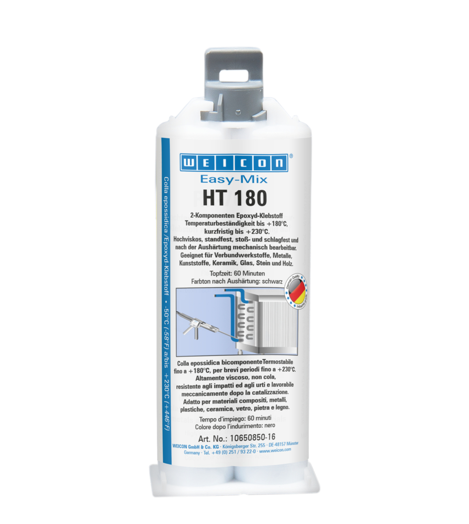 Easy-Mix HT 180 | Epoxylijm bestand tegen hoge temperaturen tot 180°C