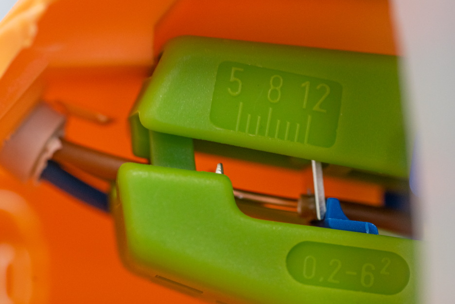 Striptang No.5 Green Line | Automatische triptang voor alle gangbare flexibele en massieve draden (0,2 – 6,0 mm²)