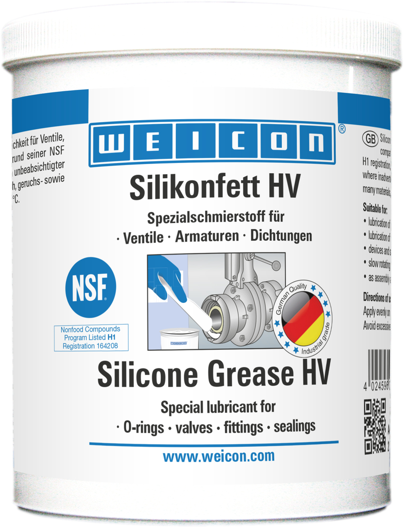 Silicoonvet HV | Voedselveilig smeervet