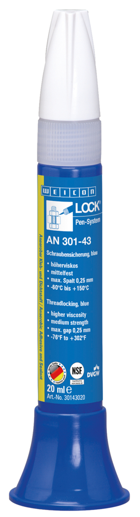 WEICONLOCK® AN 301-43 | gemiddelde sterkte, met drinkwatergoedkeuring