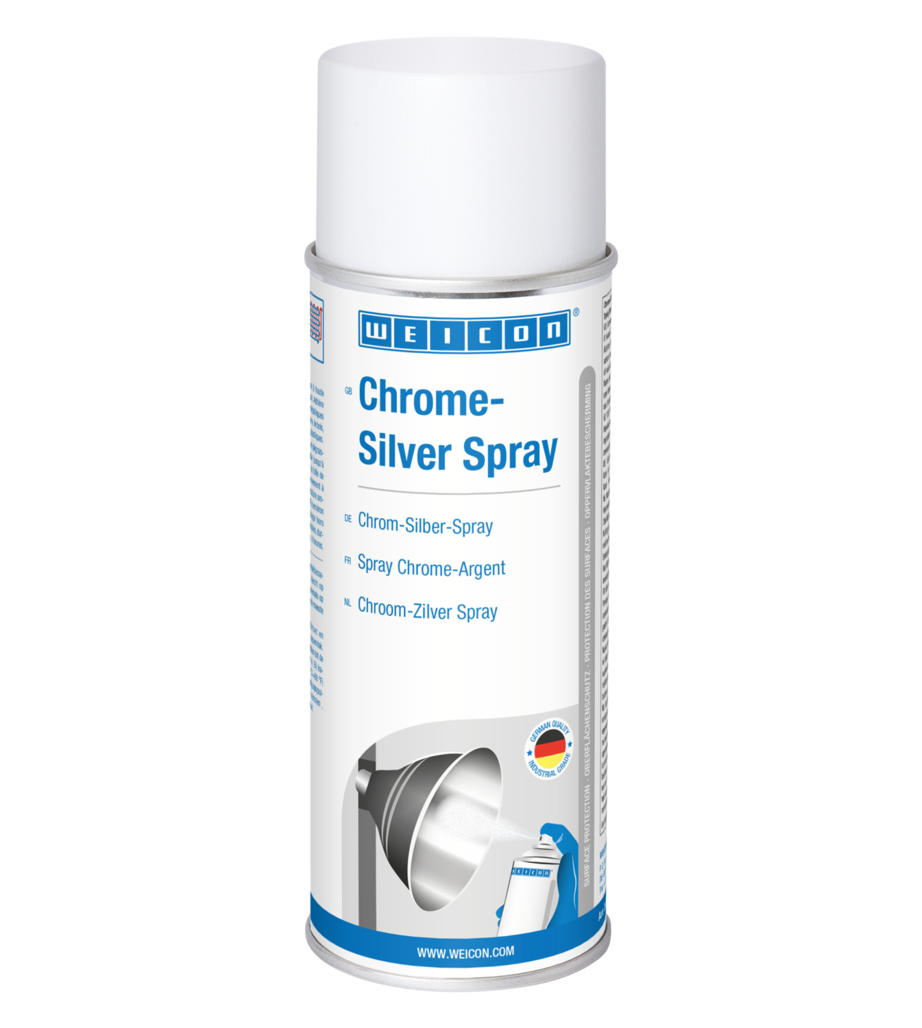 Chroom-Zilver Spray | Oppervlaktecoating met hoge glans