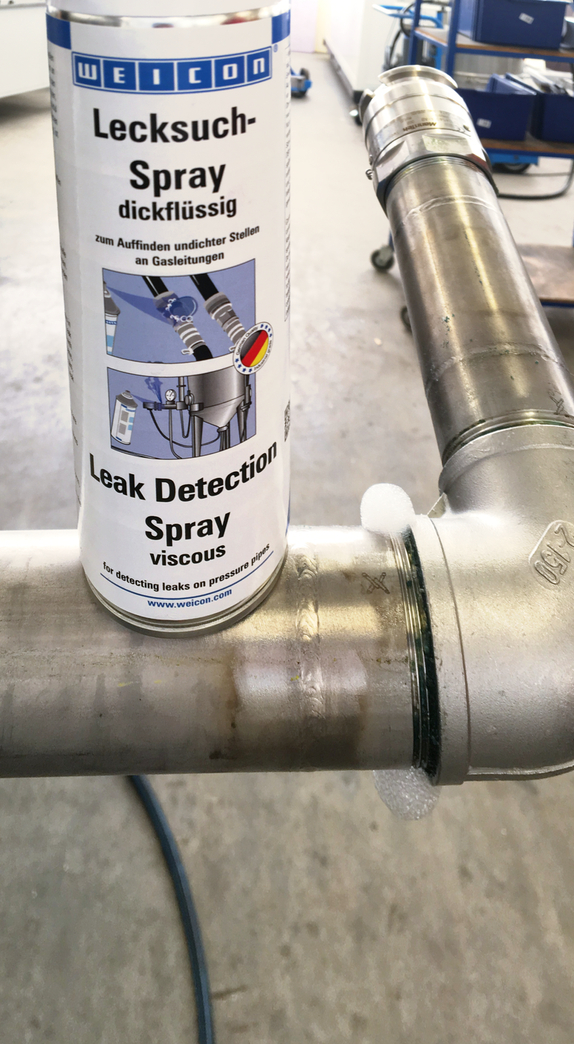 Lekzoek-Spray viscoos | Scheuren en lekken in gasleidingen opsporen
