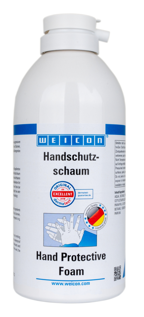 Schuim voor handbescherming | Onzichtbare handschoen, dermatologisch getest