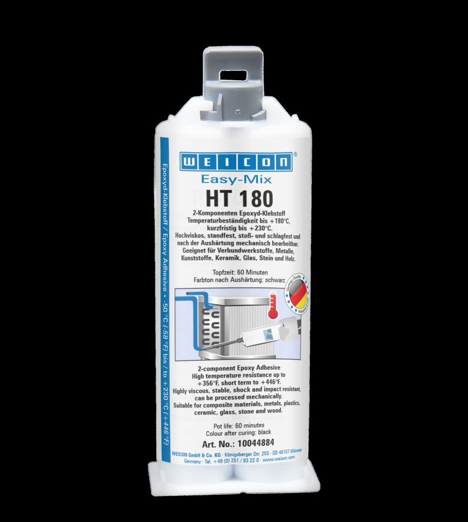 Easy-Mix HT 180 | Epoxylijm bestand tegen hoge temperaturen tot 180°C