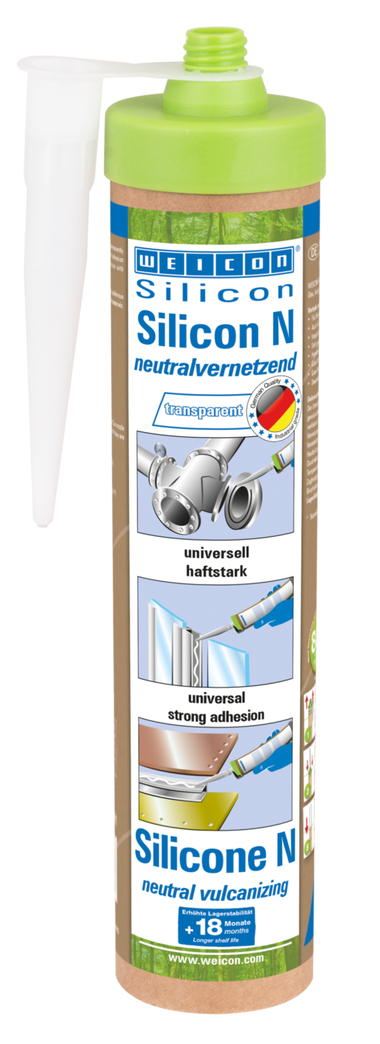Siliconen N | Extreem elastisch en neutraal uithardend afdichtmiddel
