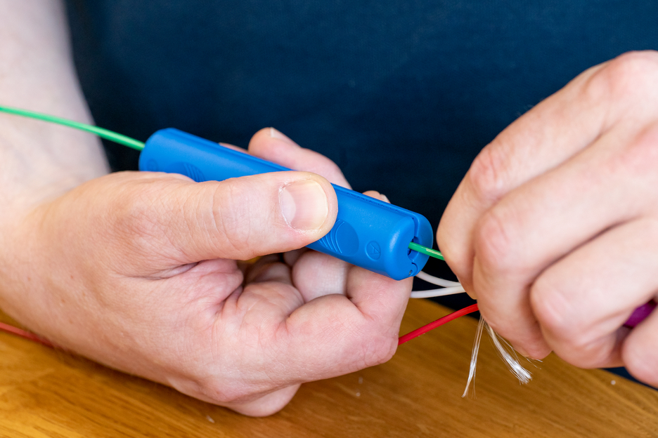 Glasvezel Fibre Tube No. 2 | Gereedschap voor het strippen van speciale bufferbuizen voor glasvezelkabels