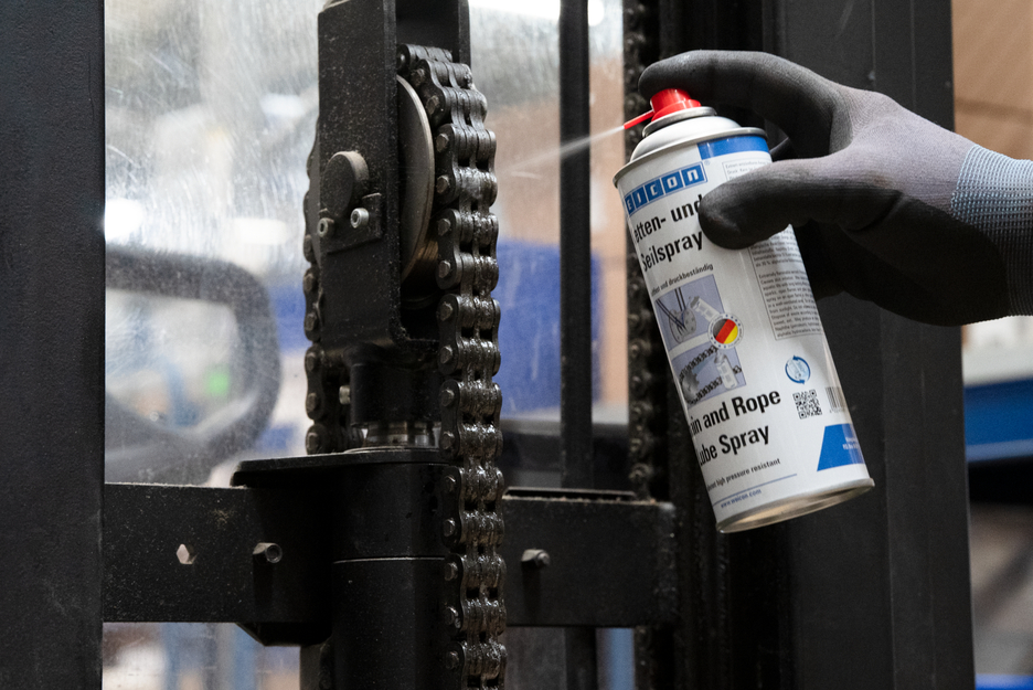 Ketting- en Kabelspray | transparant klevend smeermiddel