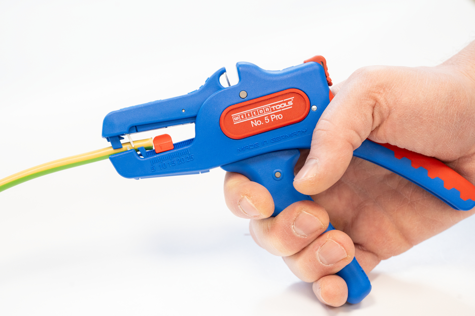 Afstriptang No. 5 Pro | voor alle gangbare flexibele en massieve geleiders | werkgebied 0,2 - 16,0 mm²