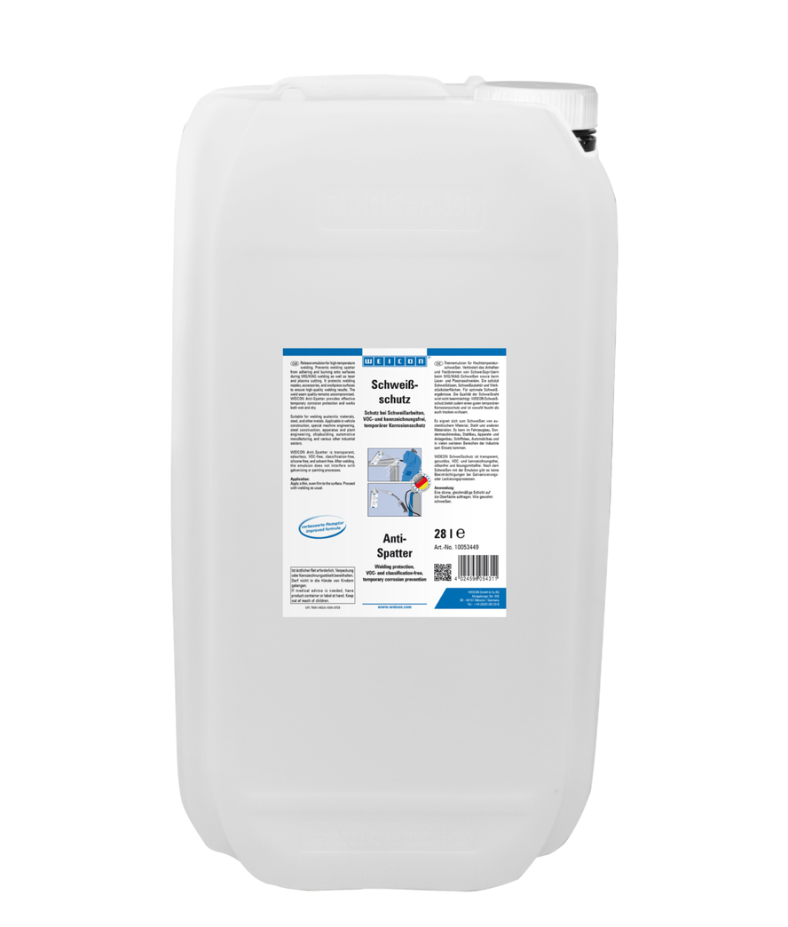 Anti-Spatter | VOC- en etiketteringsvrije bescherming voor laswerkzaamheden