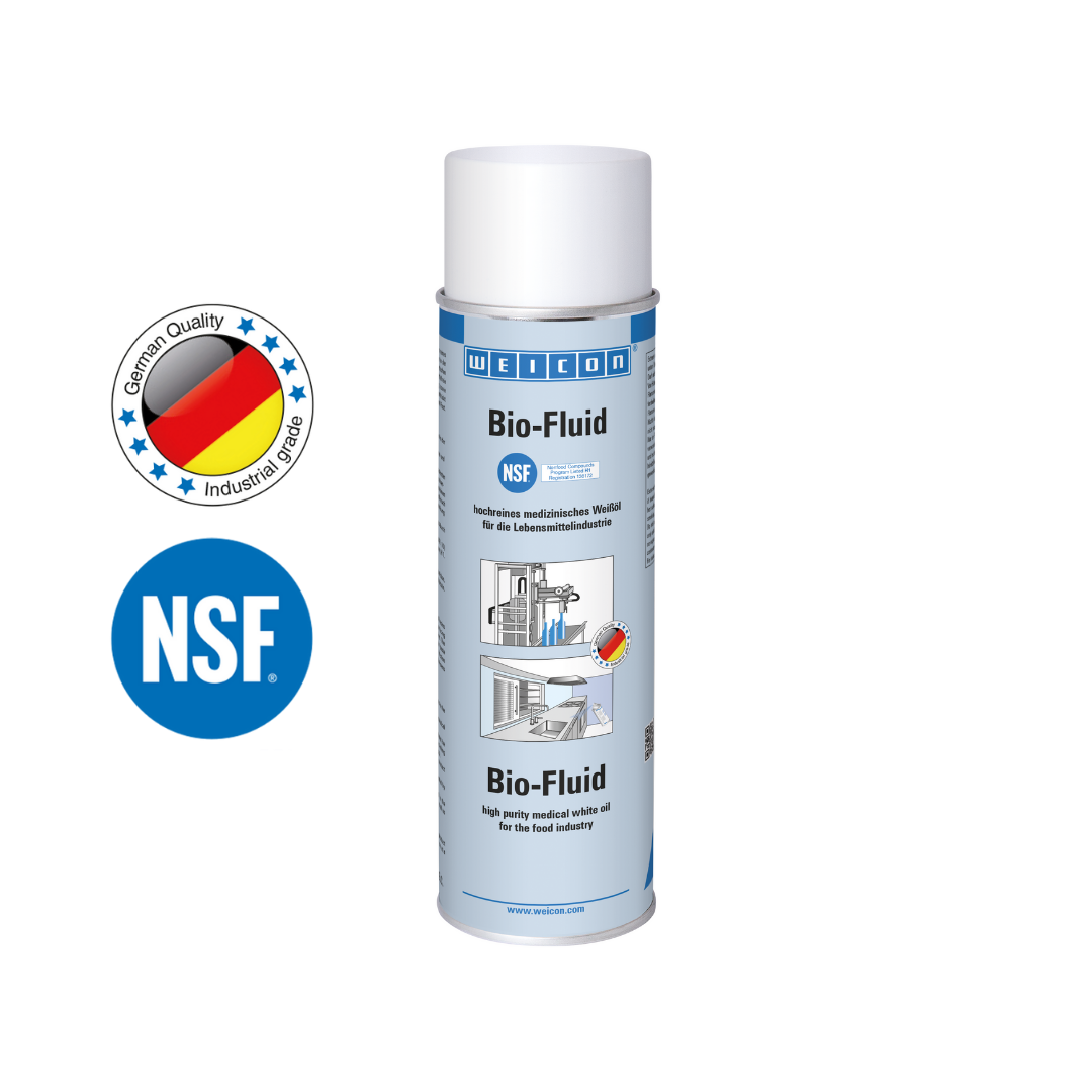 Food Grade Smeermiddel | Smeer- en onderhoudsolie voor de voedingsmiddelensector NSF H1