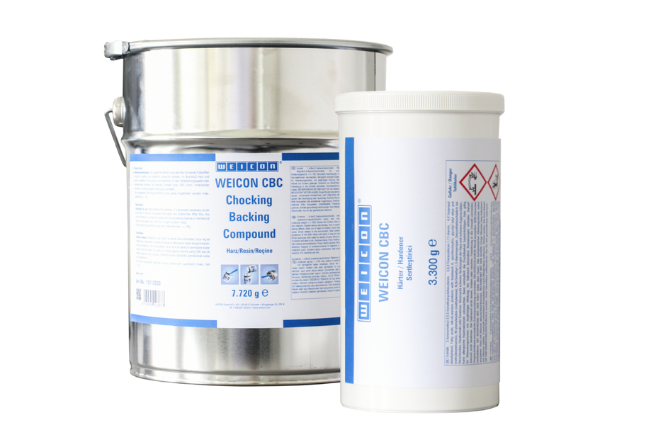 WEICON CBC | Met aluminium gevuld epoxyharssysteem voor potting en spleetcompensatie, ABS-gecertificeerd