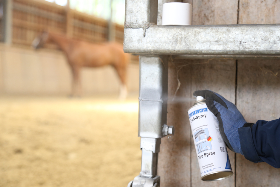 Zink-Spray | Kathodische corrosiebescherming met goedkeuring voor de voedingssector
