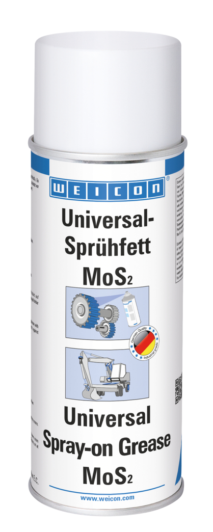 Universeel spuitvet met MoS2 | Langdurige smering met hoge adhesie