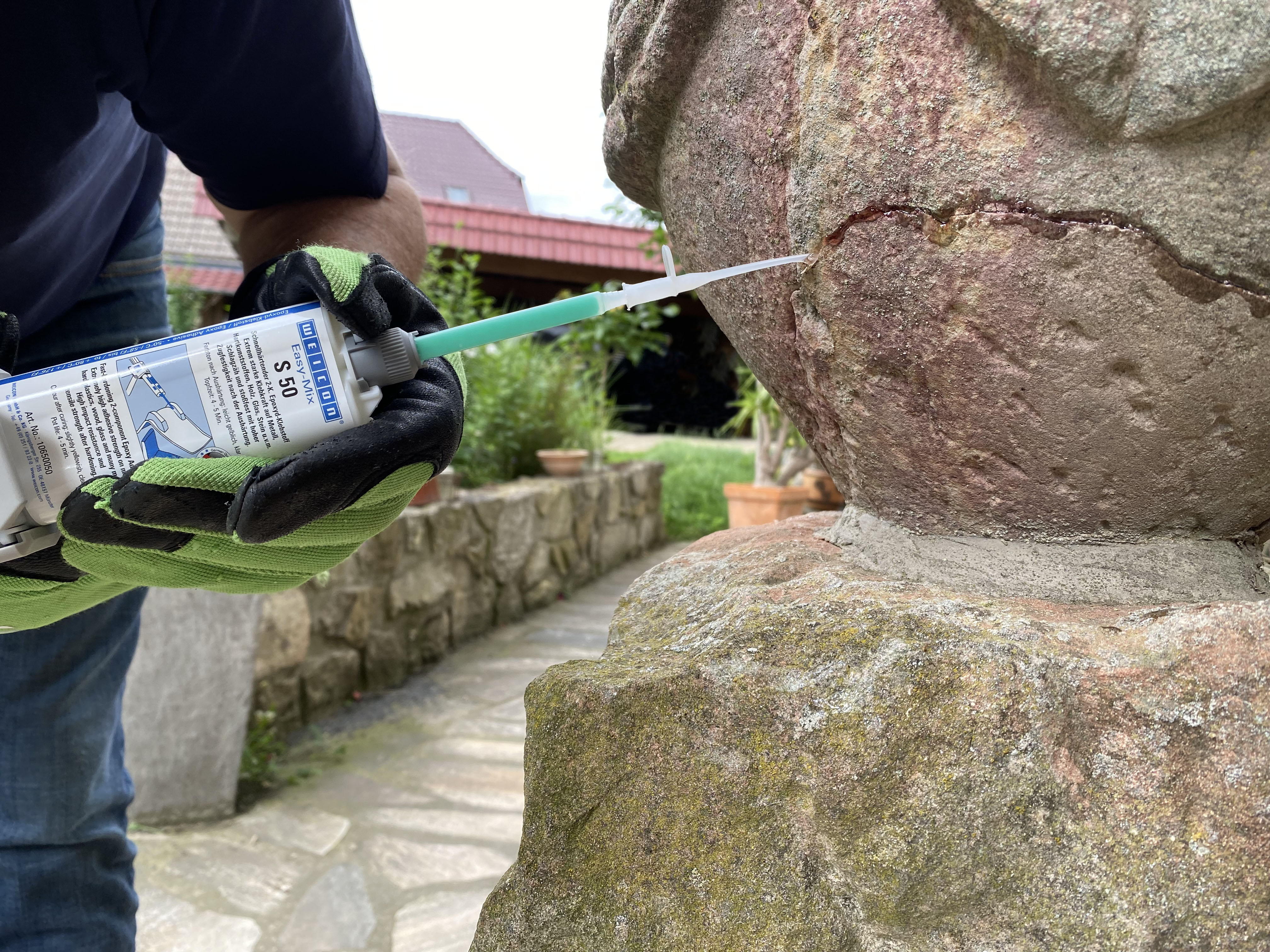 Easy-Mix S 50 | Hoge temperatuurbestendige epoxyharslijm voor snelle reparatie- en onderhoudswerkzaamheden