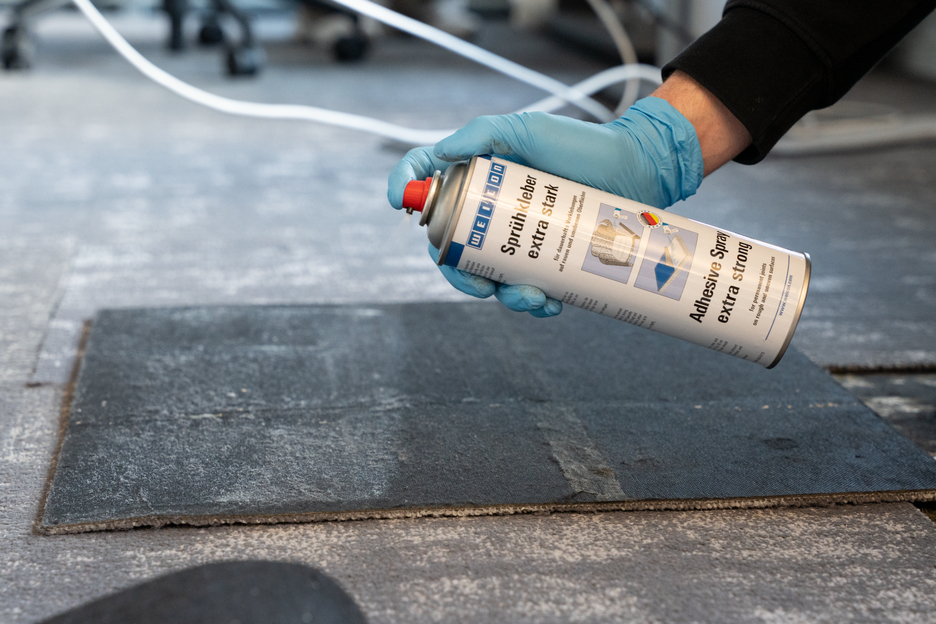 Lijmspray extra sterk | Verspuitbare contactlijm voor sterke en duurzame verlijming van vilt, kunstleer en isolatiematerialen