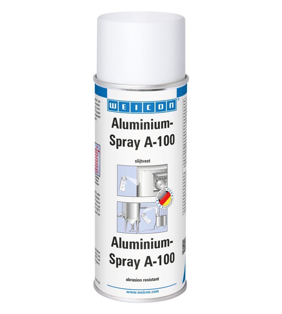 Aluminium Spray A-100 slijtvast | Slijtvaste bescherming tegen roest en corrosie