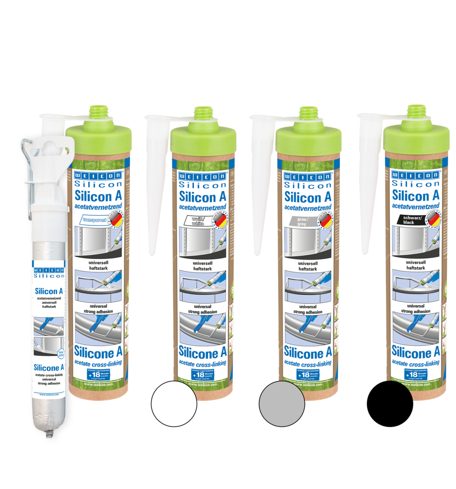 Siliconen A | acetaat-crosslinking en schimmelwerende afdichtingskit