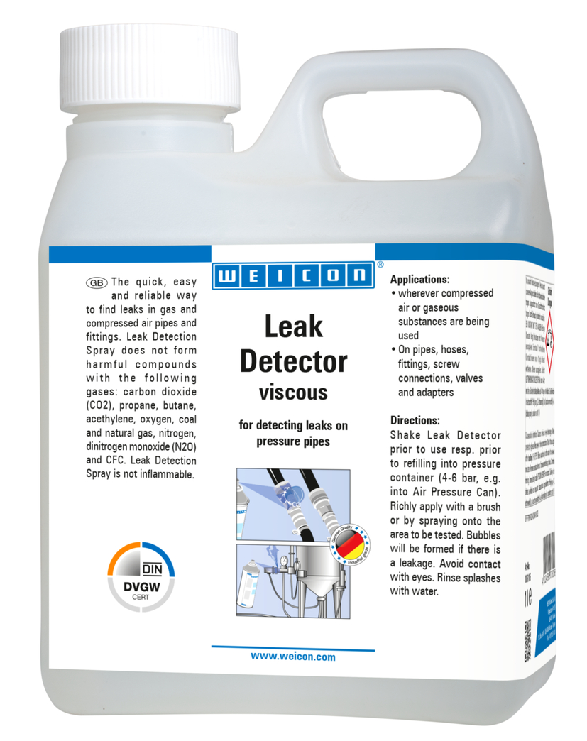 Lekzoeker viscoos | voor het opsporen van scheuren in drukleidingen