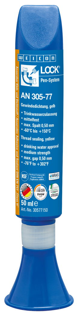 WEICONLOCK® AN 305-77 | gemiddelde sterkte, met drinkwatergoedkeuring