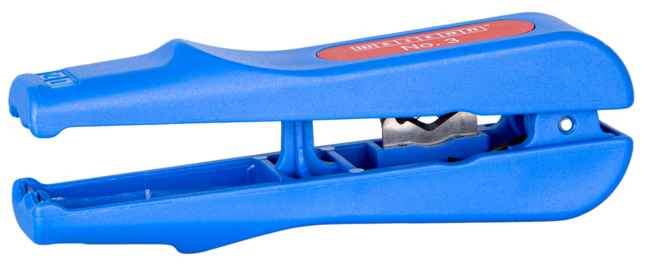 Combi-Coax No. 3 | voor strippen en afstrippen van coaxkabel incl. zijsnijders | werkgebied 4,8 - 7,5 mm Ø Combi-Coax No. 3 | voor strippen en afstrippen van coaxkabel incl. zijsnijders | werkgebied 4,8 - 7,5 mm Ø