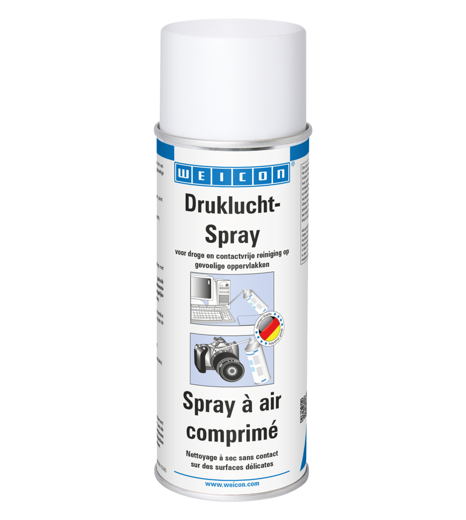 Druklucht-spray | voor contactvrije reiniging Druklucht-spray | voor contactvrije reiniging