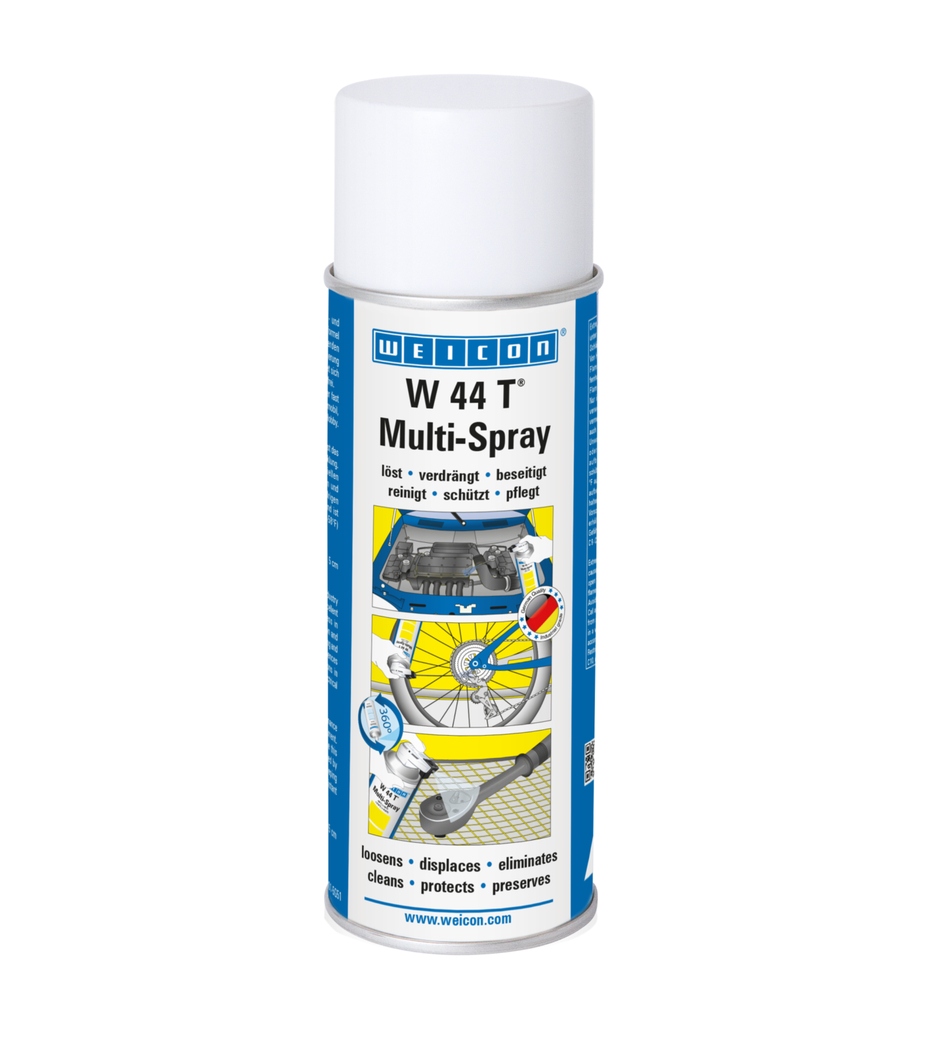 W 44 T® Multi-Spray | Smerende en multifunctionele olie met 5-voudig effect W 44 T® Multi-Spray | Smerende en multifunctionele olie met 5-voudig effect