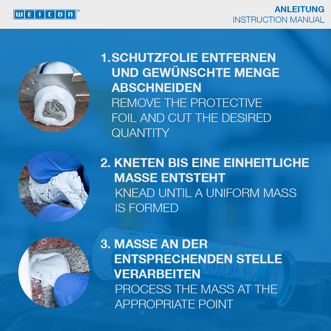 Repair-Stick Aqua | Reparatieklei voor onderwatertoepassingen