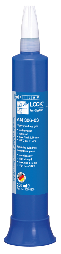 WEICONLOCK® AN 30603 | Voor lagers, assen en bussen, hoge sterkte, lage viscositeit