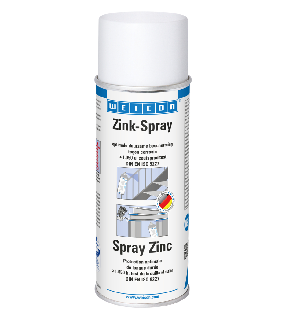 Zink-Spray | Kathodische corrosiebescherming met goedkeuring voor de voedingssector