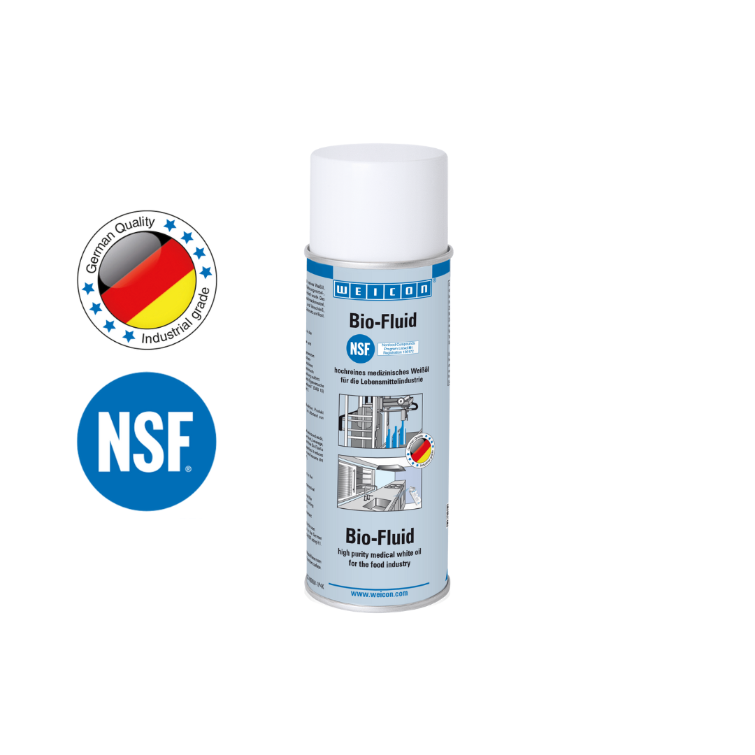 Food Grade Smeermiddel | Smeer- en onderhoudsolie voor de voedingsmiddelensector NSF H1