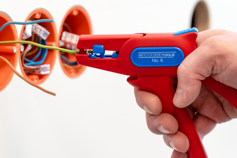 Striptang No. 6 | voor werken onder spanning tot 1.000 volt | werkgebied 0,2 - 6,0 mm²