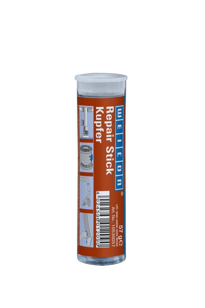 Repair-Stick Koper | Reparatieplamuur met drinkwater goedkeuring Repair-Stick Koper | Reparatieplamuur met drinkwater goedkeuring