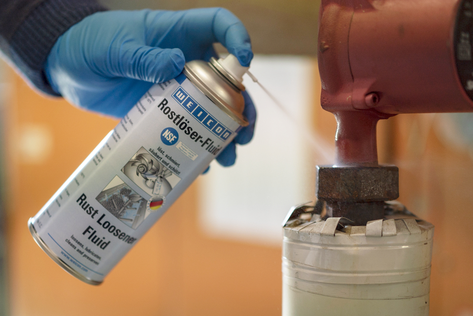 Roestoplosser-Fluid | Kruip- en verzorgingsolie voor de voedingssector NSF H1