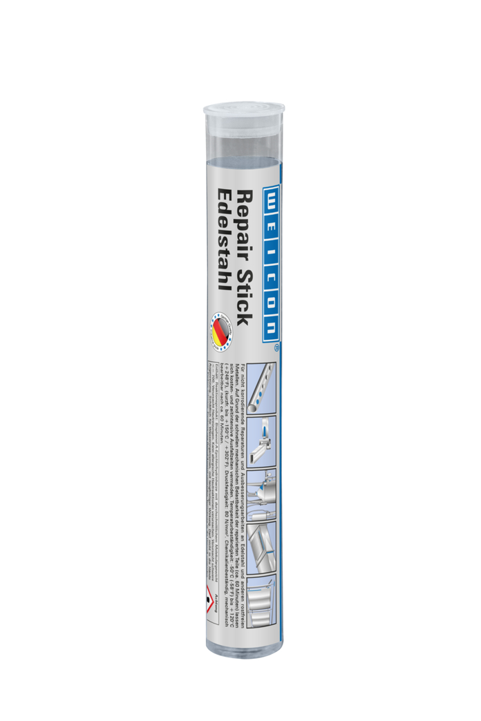 Repair-Stick Edelstaal | Reparatieplamuur niet corrosief met drinkwater goedkeuring Repair-Stick Edelstaal | Reparatieplamuur niet corrosief met drinkwater goedkeuring