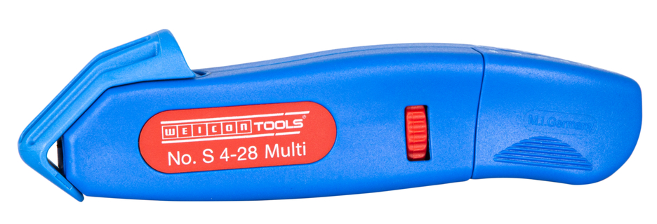 Kabelmesser No. S 4 - 28 Multi | met geïntegreerde stripfunctie van 0,5 - 6,0 mm² | werkgebied 4 - 28 mm Ø Kabelmesser No. S 4 - 28 Multi | met geïntegreerde stripfunctie van 0,5 - 6,0 mm² | werkgebied 4 - 28 mm Ø