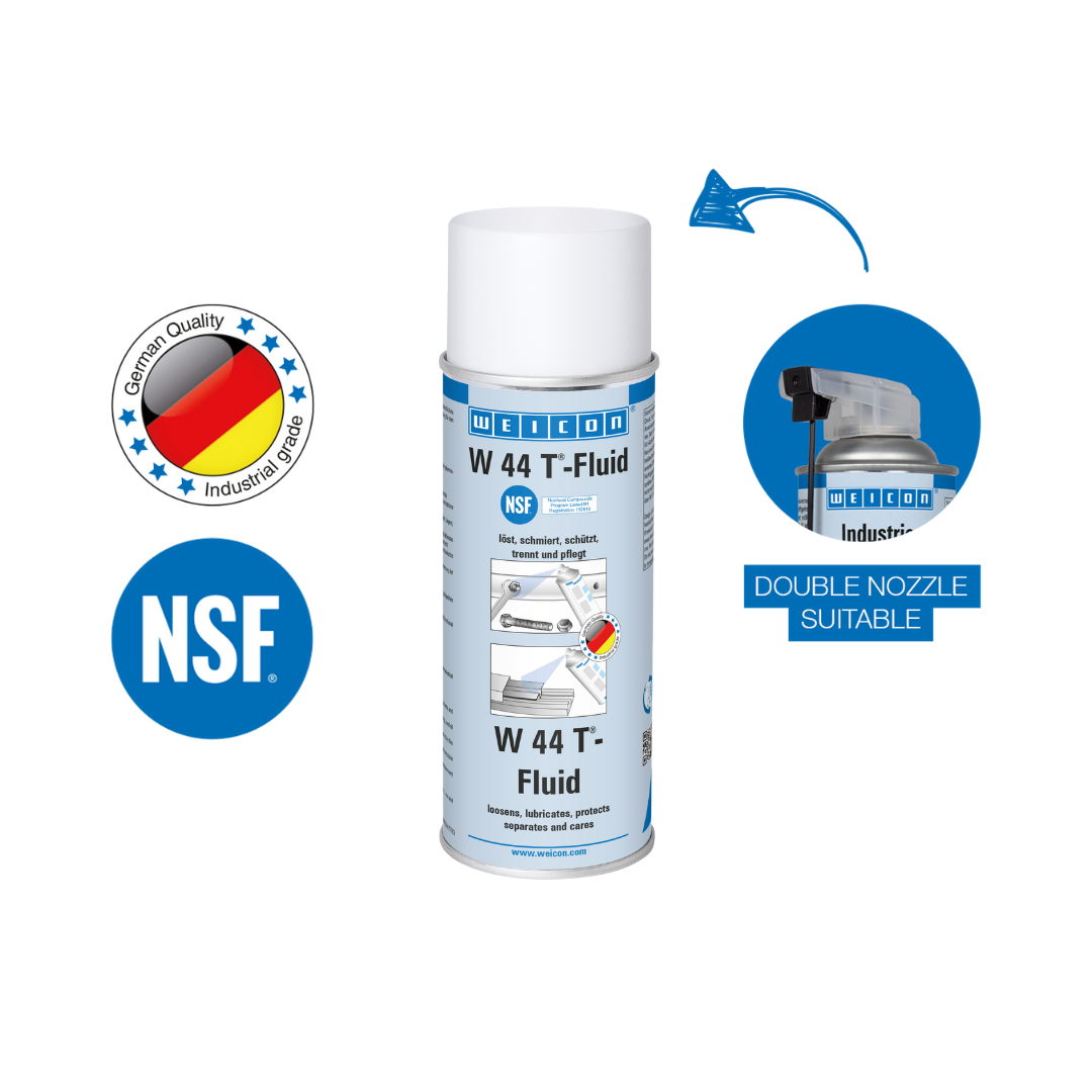 W 44 T®-Fluid | Smeer- en multifunctionele olie voor de voedingsmiddelensector NSF H1