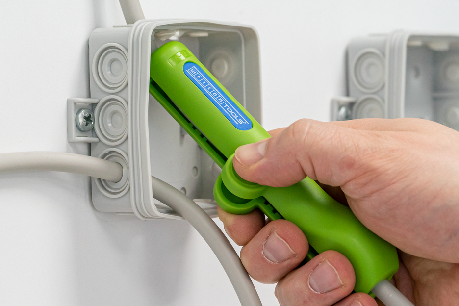 Professionele startset Green Line | Duurzaam afbijtgereedschap, 4-delige afbijtset voor huishoudelijke installaties