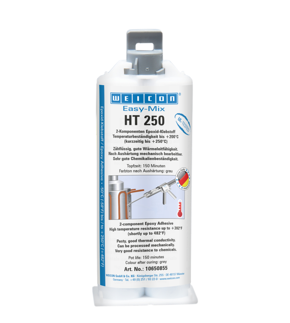 Easy-Mix HT 250 epoxylijm | Epoxylijm bestand tegen hoge temperaturen tot 250°C