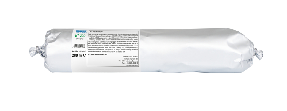 Flex 310 M® HT 200 | Lijm en afdichtmiddel met hoge aanvangshechting - ideaal voor poedercoating en hittebestendig tot 200 °C