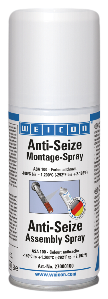 Anti-Seize Standaard ASA 400 | Montage spray met smeermiddel en losmiddel Anti-Seize Standaard ASA 400 | Montage spray met smeermiddel en losmiddel