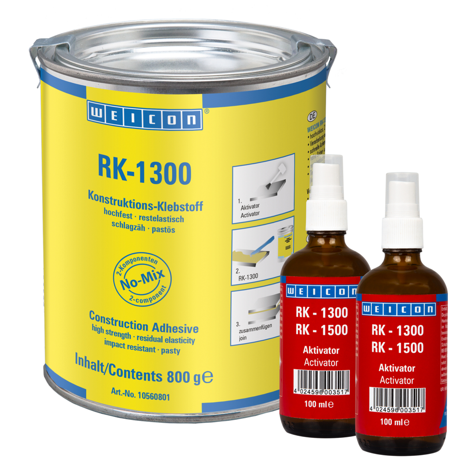 RK-1300 | Acrylstructuurlijm, pasteuze no-mix lijm