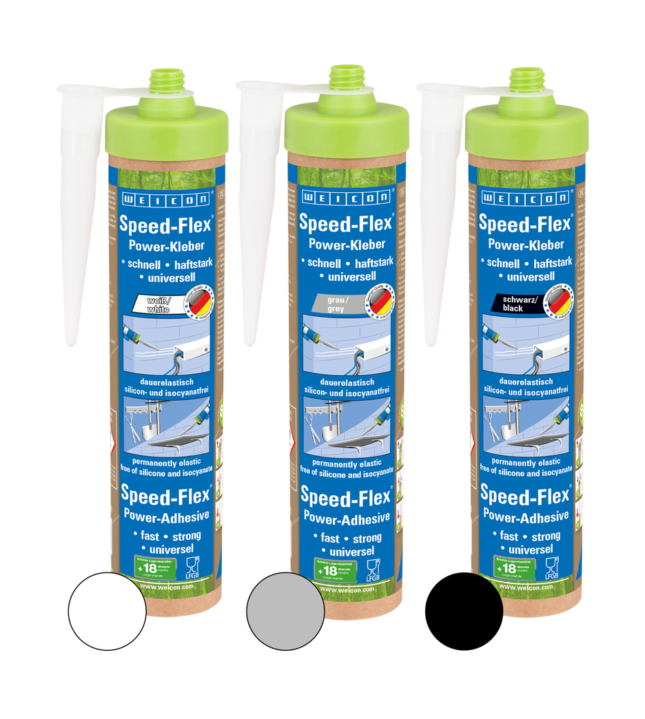 Speed-Flex® | Lijm en afdichtmiddel met hoge viscositeit en sterke aanvangshechting op basis van MS-polymeer