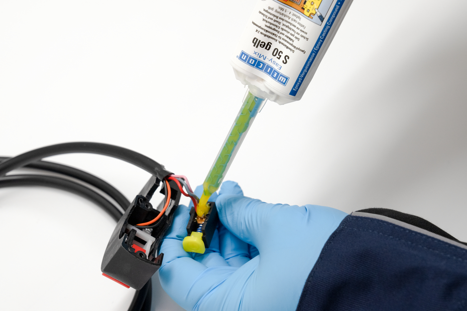 Easy-Mix S 50 geel | hittebestendige epoxy gietmassa
