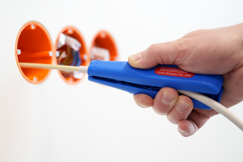 Multi-Stripper No. 400 | Multifunctionele stripper | werkbereik strippen 0,5 - 6,0 mm² | strippen 8 - 13 mm Ø