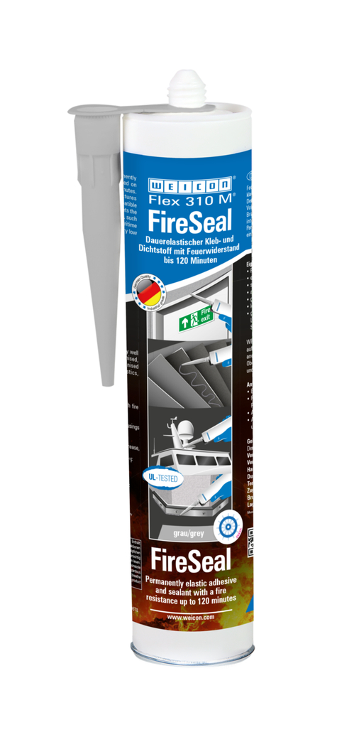 Flex 310 M FireSeal | Brandvertragende blijvend elastische afdichtingskit op basis van MS-polymeer